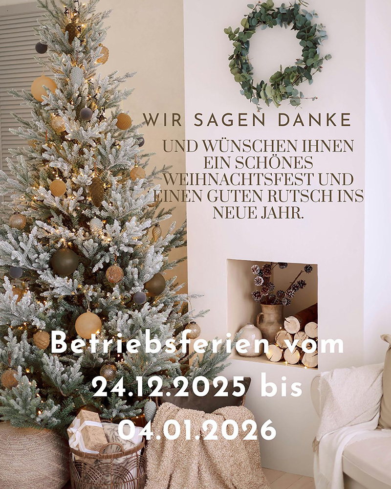 Frohe Weihnachten und alles Gute im neuen Jahr!